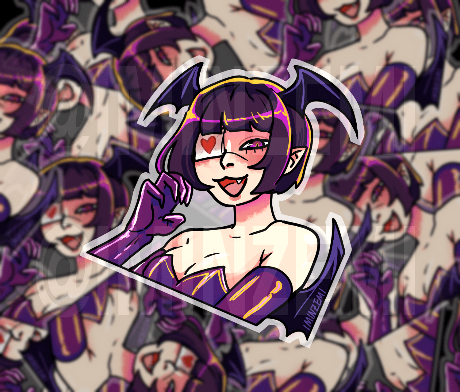 3 Inch Transfer sticker ZEMI Original