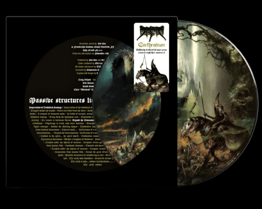 DISMA - EARTHENDIUM ( LENTICULAR 3D PIC LP )