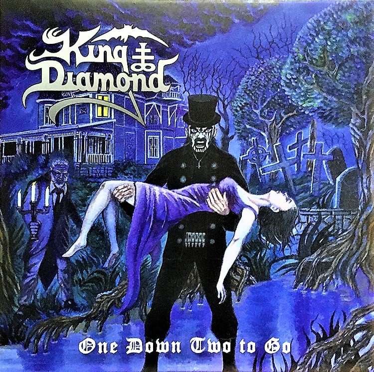 KING DIAMOND - ONE DOWN TWO TO GO 12" DOUBLE LP
