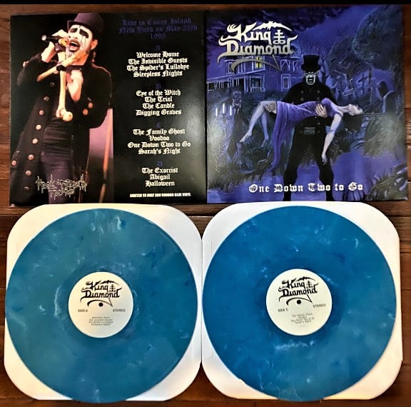 KING DIAMOND - ONE DOWN TWO TO GO 12" DOUBLE LP