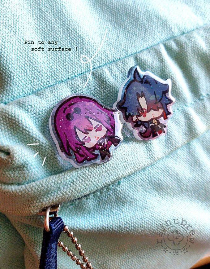 Image of Honkai Star Rail | 1.25" Acrylic charms