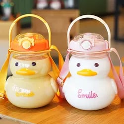 Image of Adorable Children's Duck Water Bottle