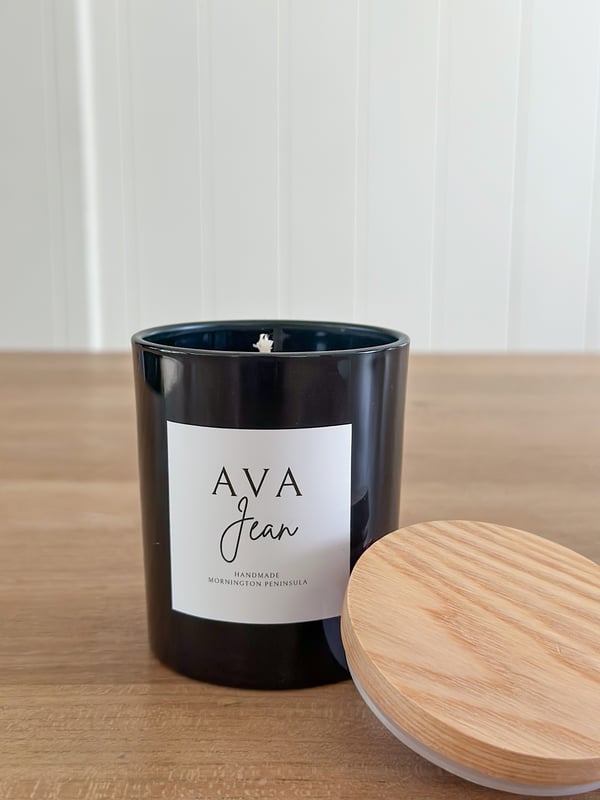 Image of Midnight Black Coconut Soy Candle