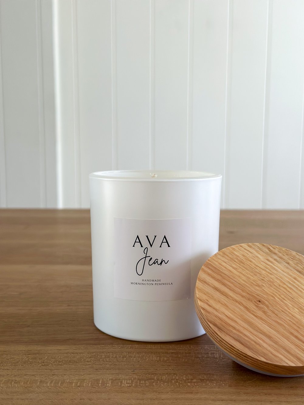Image of Frosted White Coconut Soy Candle