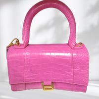 Image 1 of Pink & Light Blue Balenciaga Handbags 