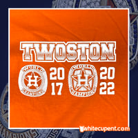 Image 3 of TWOSTON Astros (Orange/Brown)