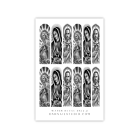 Image 3 of MONOCHROME JUDE THE APOSTLE VIRGINCITA NAIL DECALS 