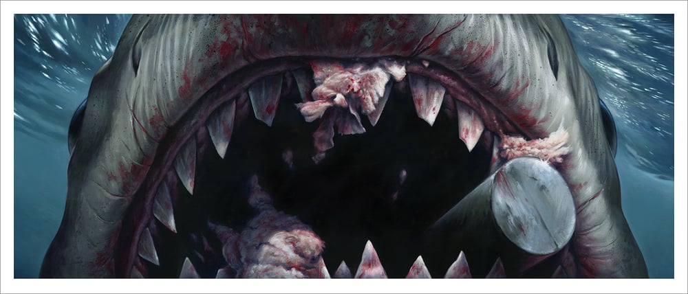"Bruce: The Finale" - 56" x 24" printers proof gicleé