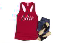 Image 1 of Beautiful Crazy White Text