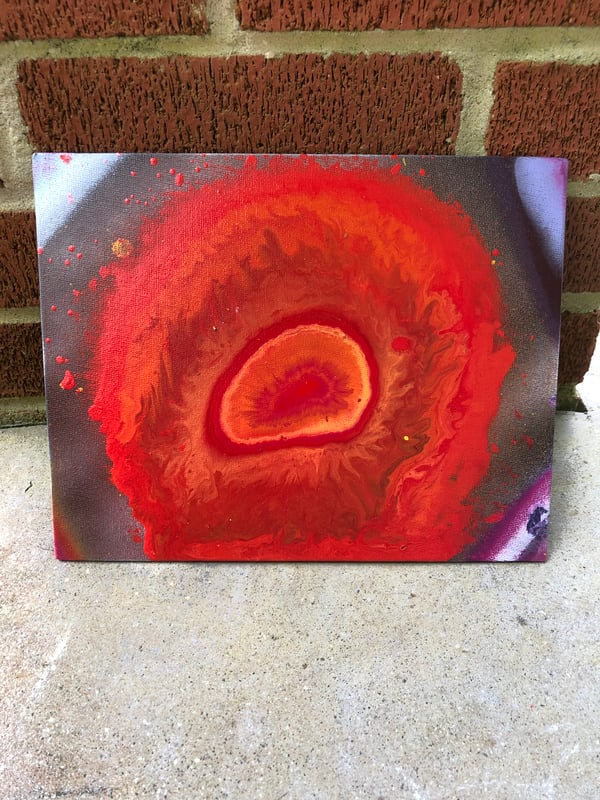 Image of Burning Geode
