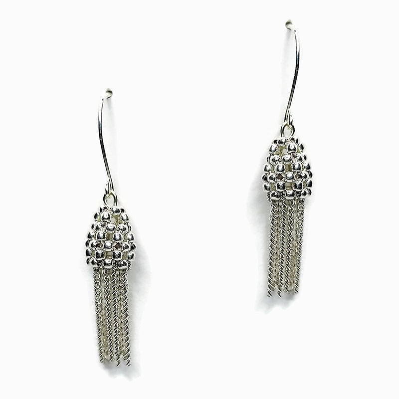 Image of Boucles d'oreilles pendantes "POLPO"