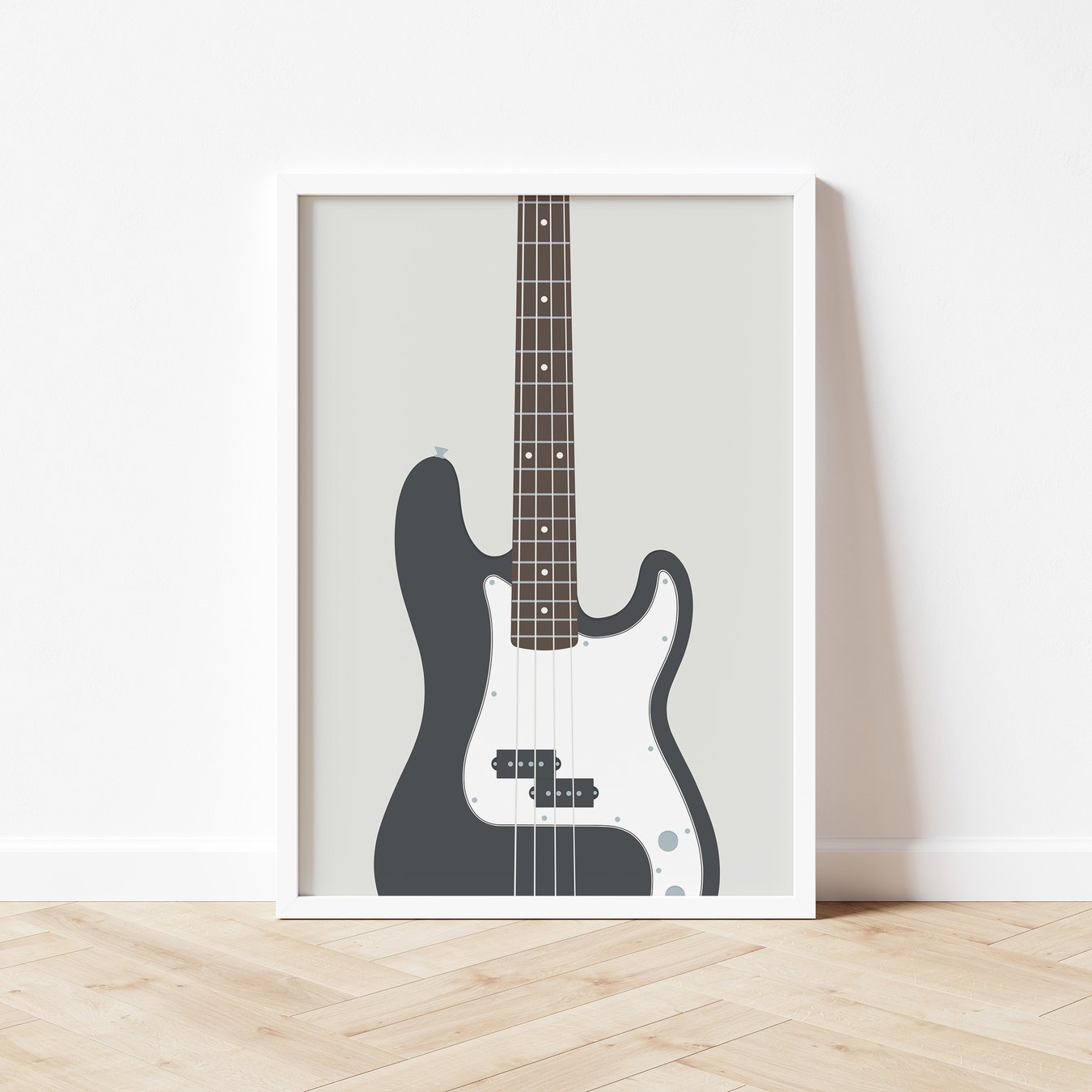 Image of P Bass Guitar Print