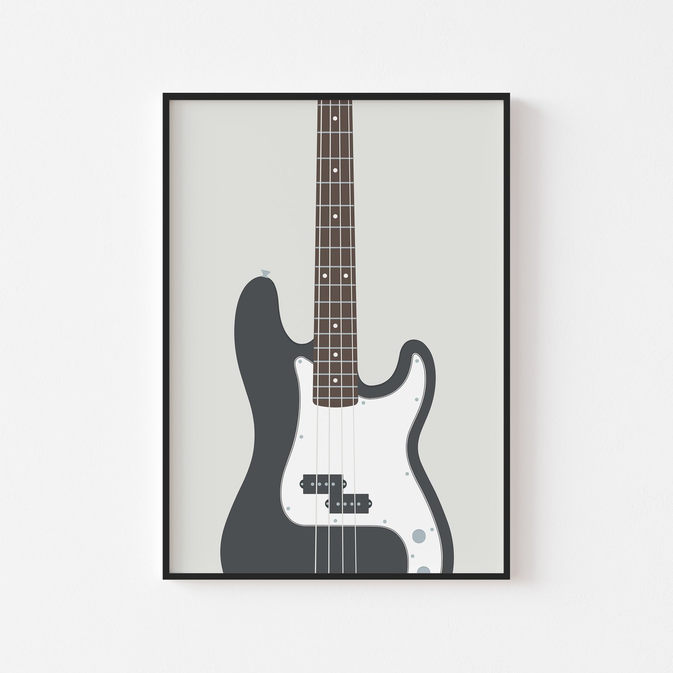 Image of P Bass Guitar Print