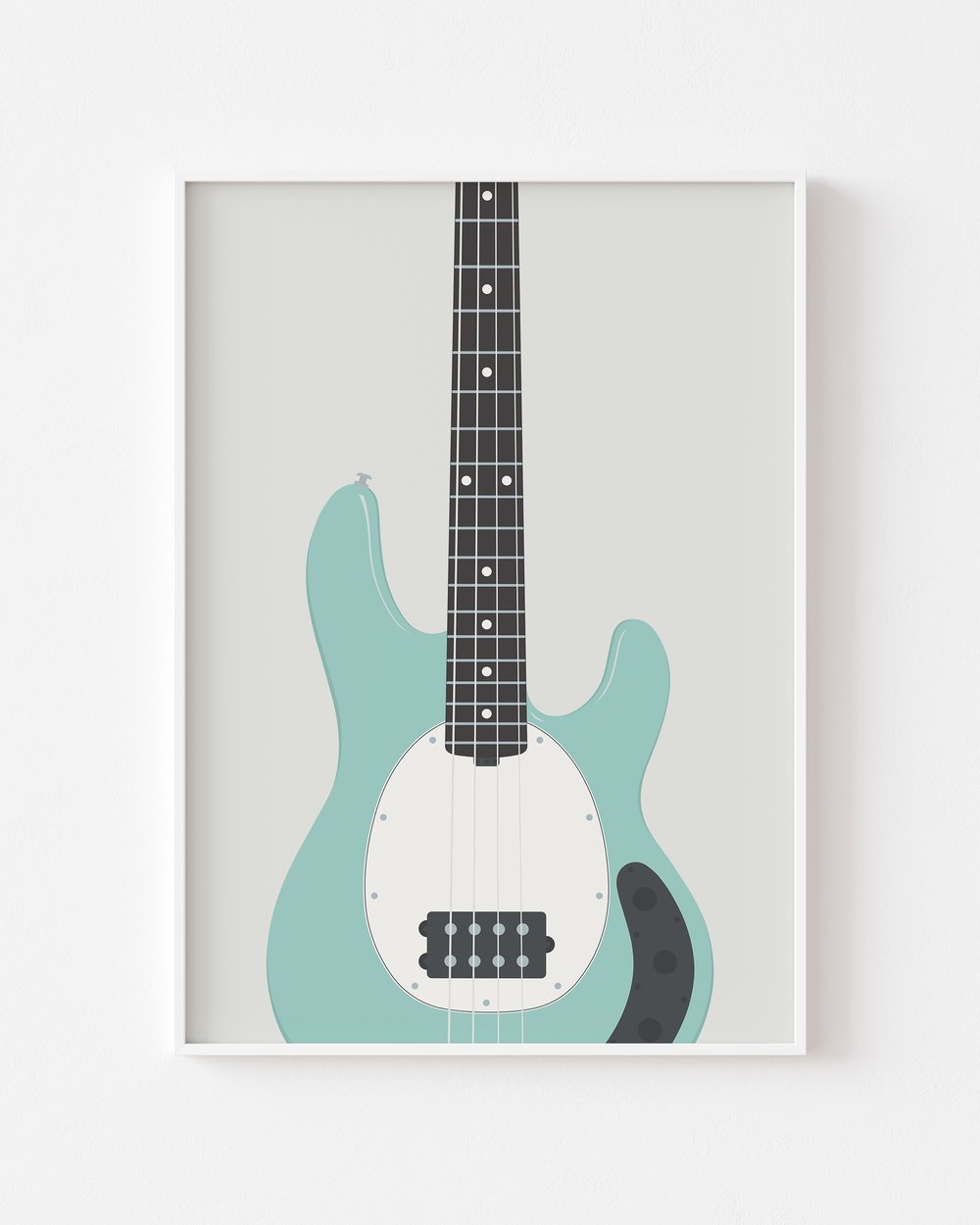 Image of StingRay Bass Guitar Print