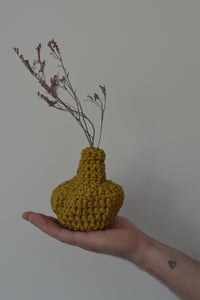 Image 1 of crochet vase/sculpture nr3