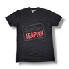 Sorry! Out Trappin tee black red