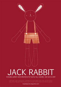 Image of PDF Sewing Pattern - Jack Rabbit