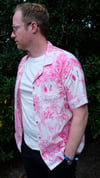 Pyjama homme - Toile de Jouy fushia