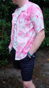 Pyjama homme - Toile de Jouy fushia