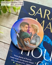 Image 5 of Ruhn & Lidia - SJM Licensed Print / Page overlay/ Sticker/ Button Pin