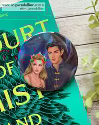 Image 4 of Feyre and Rhysand  - SJM Licensed Print / Button Pin
