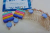 Vintage Poly Earring/Comb Set - Bead and Chat Project