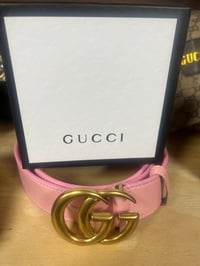 Gucci Pink Belt 