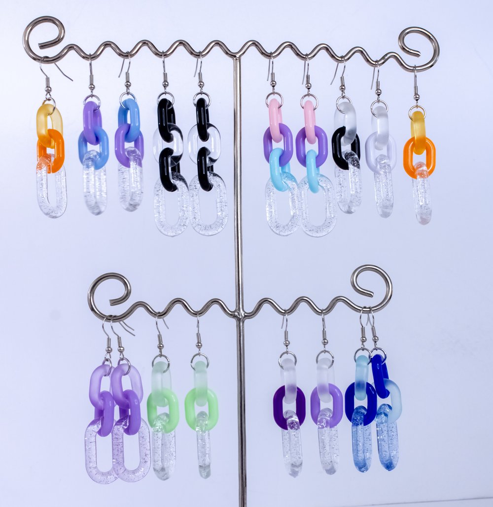 Image of Chain Dangle Earrings