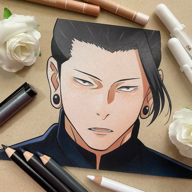 Original Drawing | Geto Suguru | Jujutsu Kaisen | YukixAnime