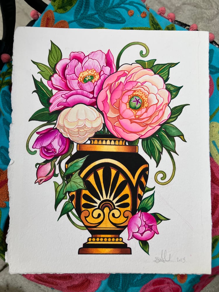 Image of Spring bouquet - original 