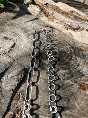 Image of Hand Fabricated Silver Chain