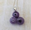 Trio Pendant: Grape