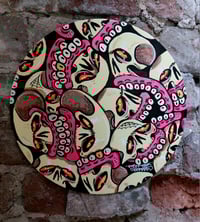 Skull Stax Canvas Panel 