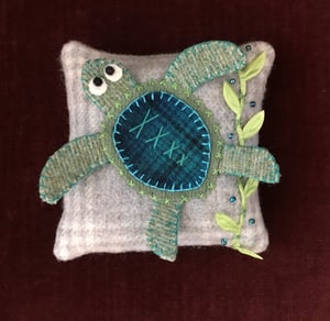 Image of NEW! Sea Turtle Too Pin Cushion Kit