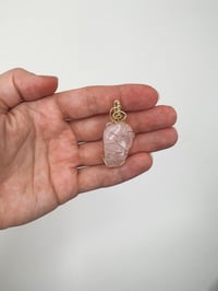 Image 2 of Twisted Gold Rose Quartz