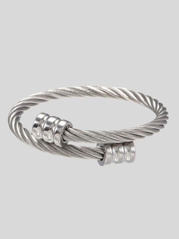 Image of Silver Twist Bracelet