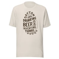 Image 3 of Beer Drinking & Inventing Tee