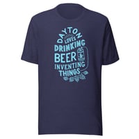 Image 2 of Beer Drinking & Inventing Tee
