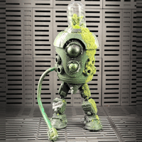 Image 1 of Clunker Figure - Mossy Green 2