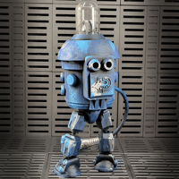 Image 2 of Clunker Figure - Cobalt