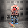 Clunker Figure - Red with Blue Legs