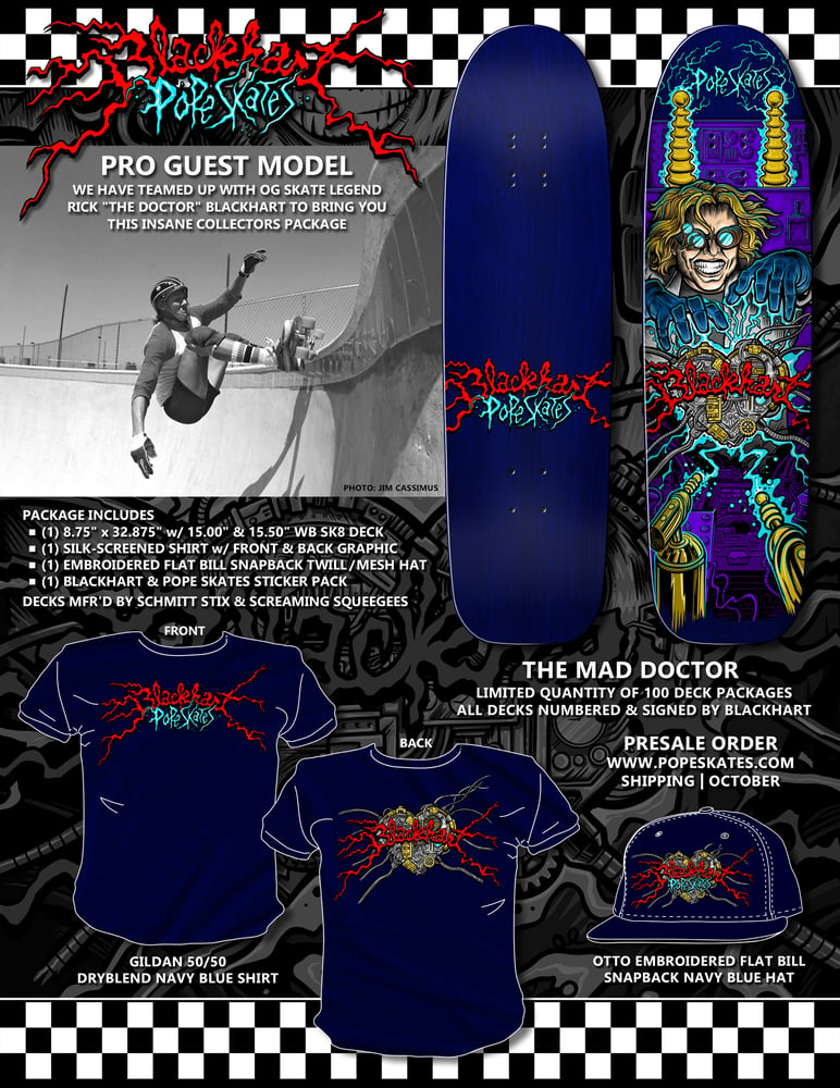 Image of Rick Blackhart Pro Guest Model Deck Package