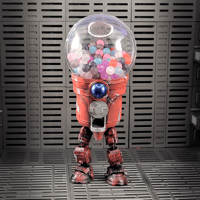 Image 1 of Clunker Figure - Gumball Red