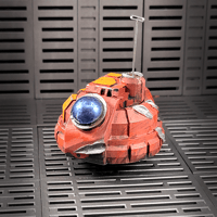 Image 1 of Slider Figure -  Red Orange