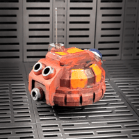 Image 2 of Slider Figure -  Red Orange