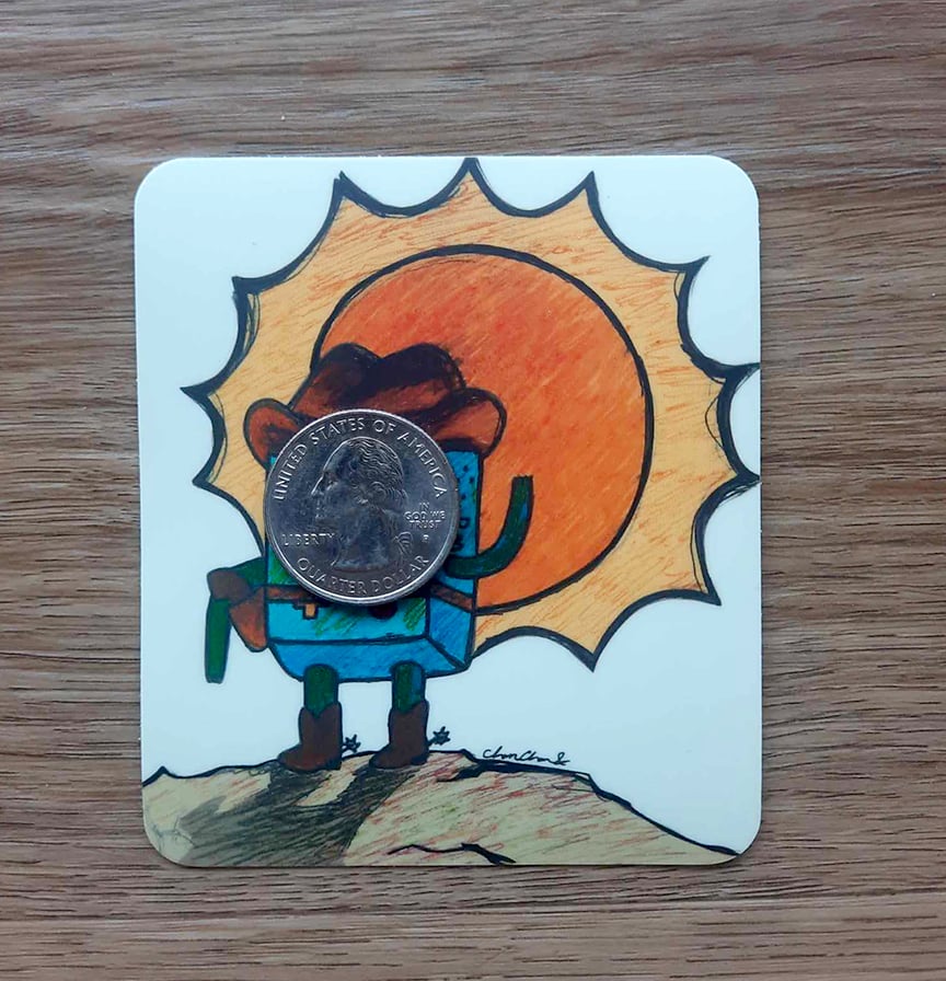 Image of Angel Face Sticker