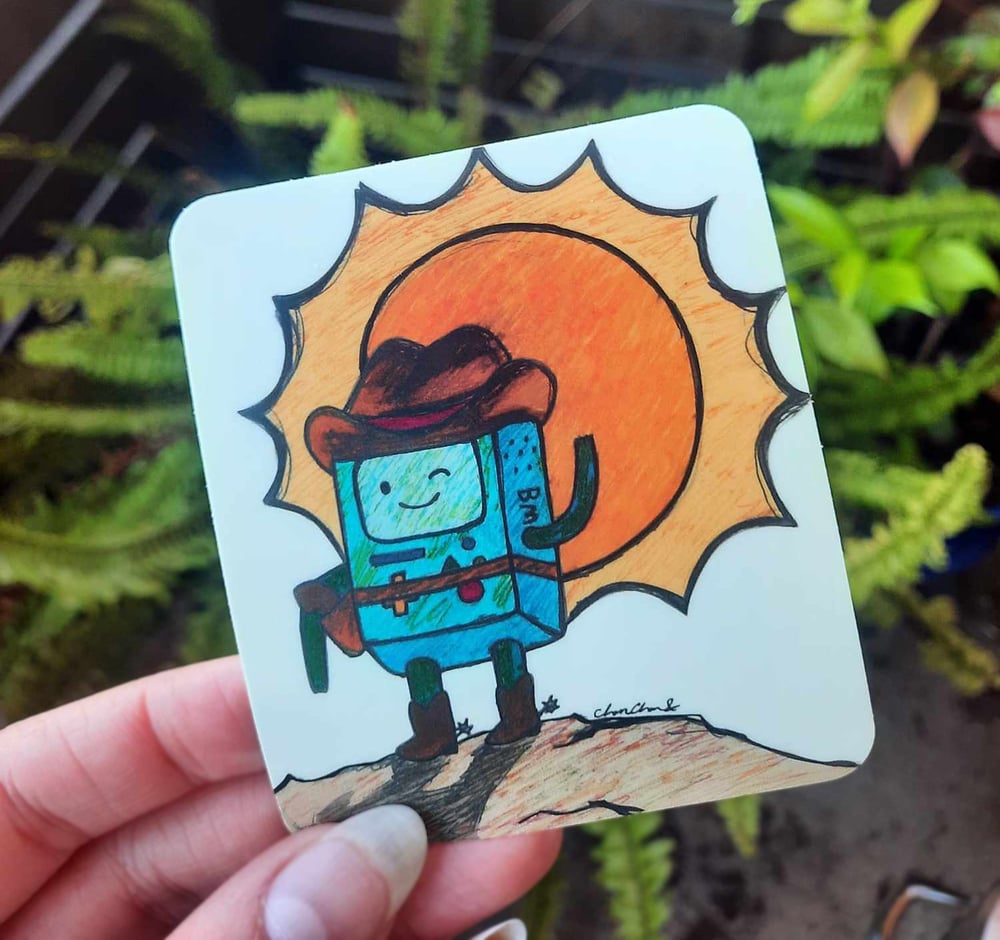 Image of Angel Face Sticker