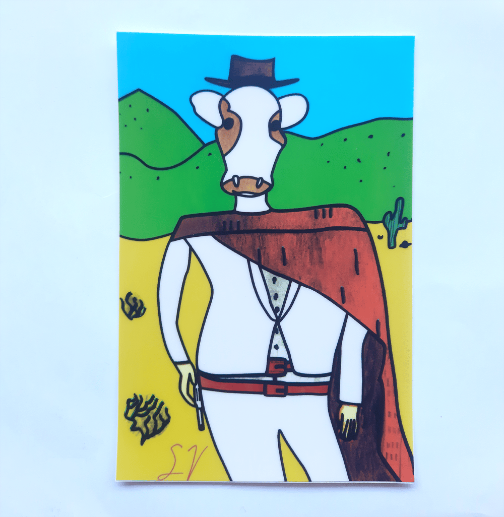Image of Sam's Cowboy Sticker