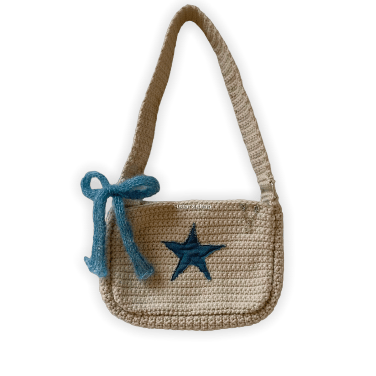 denim star bag
