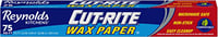 Reynolds Kitchens Cut-Rite Wax Paper, 75 Square Foot Roll